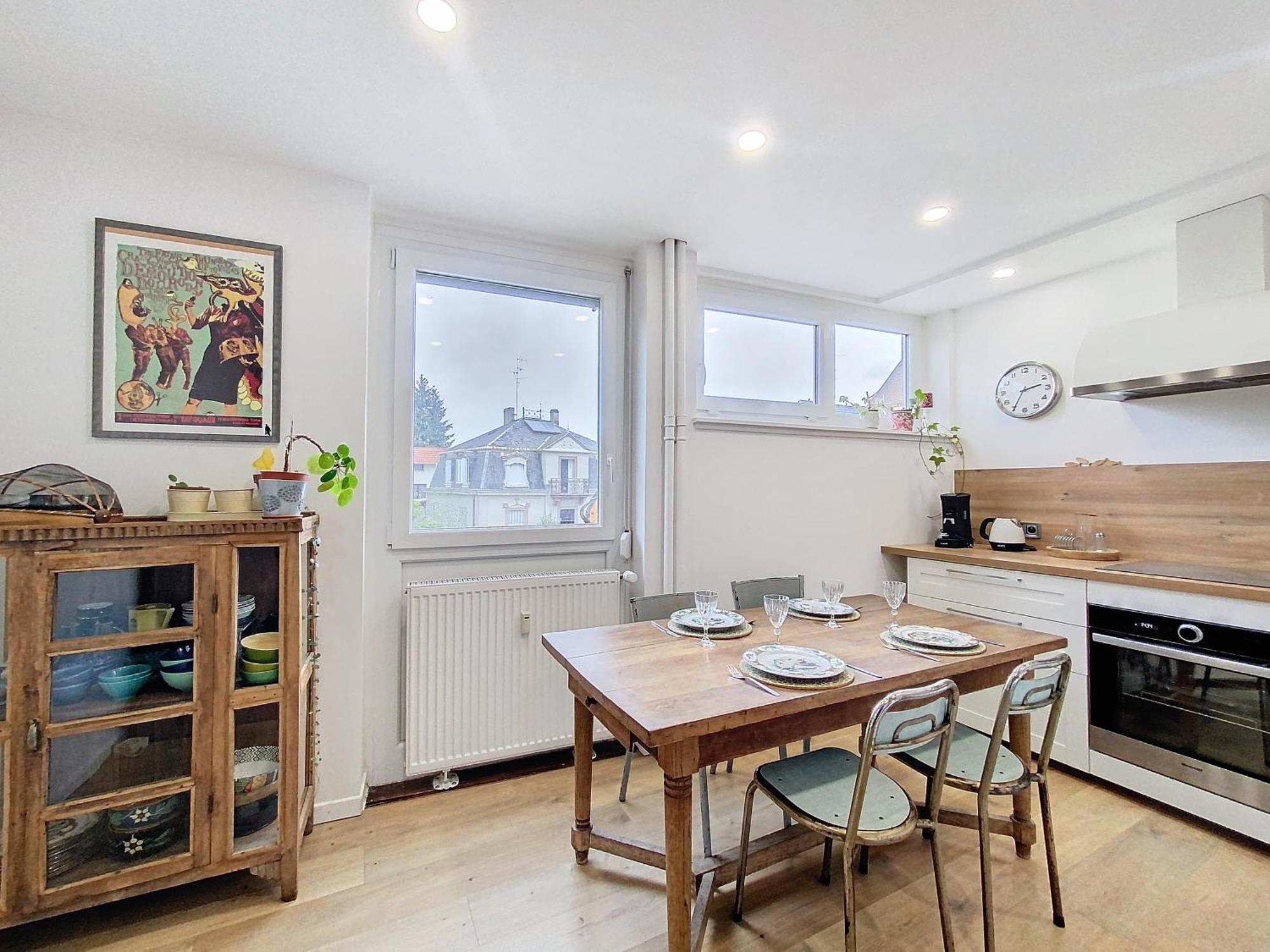 Wooden - Renove - Cosy - Proche Centre-ville - Transports Appartement Straatsburg